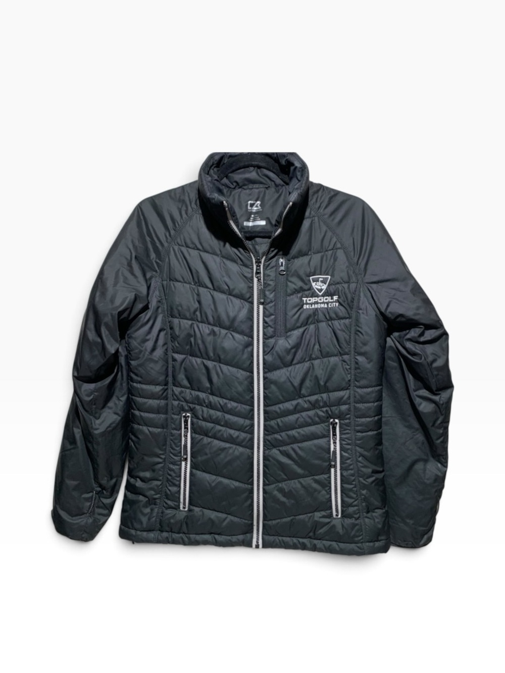 Men’s Top Golf OKC Quilted Jacket with Zip Pockets Size M